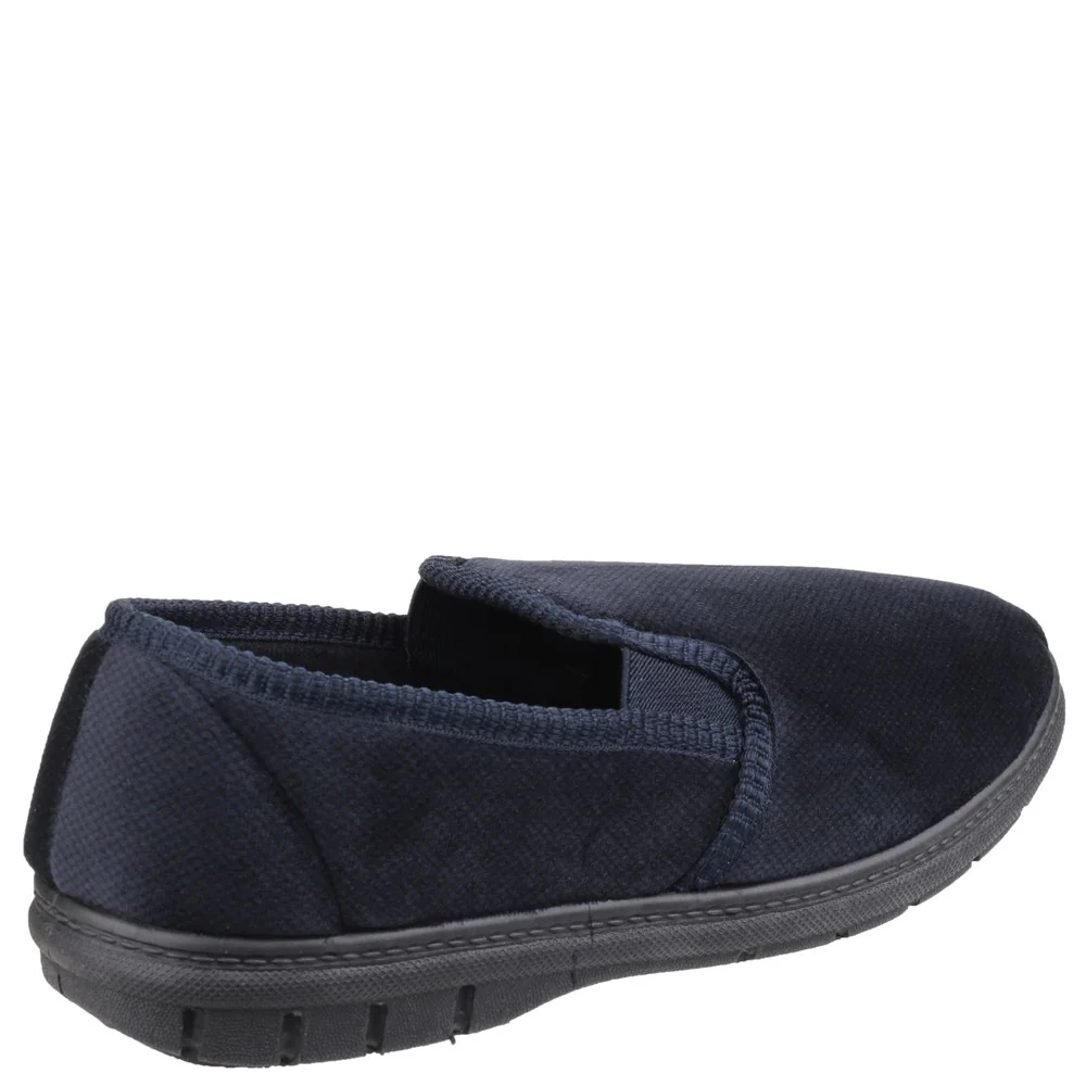 Fleet & Foster John Twin Gusset Memory Foam Slipper - Image 2