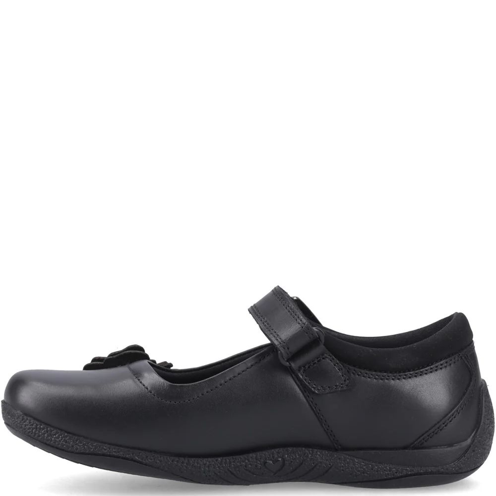 Hush Puppies Julie Ballerina Junior School Shoes - Image 4