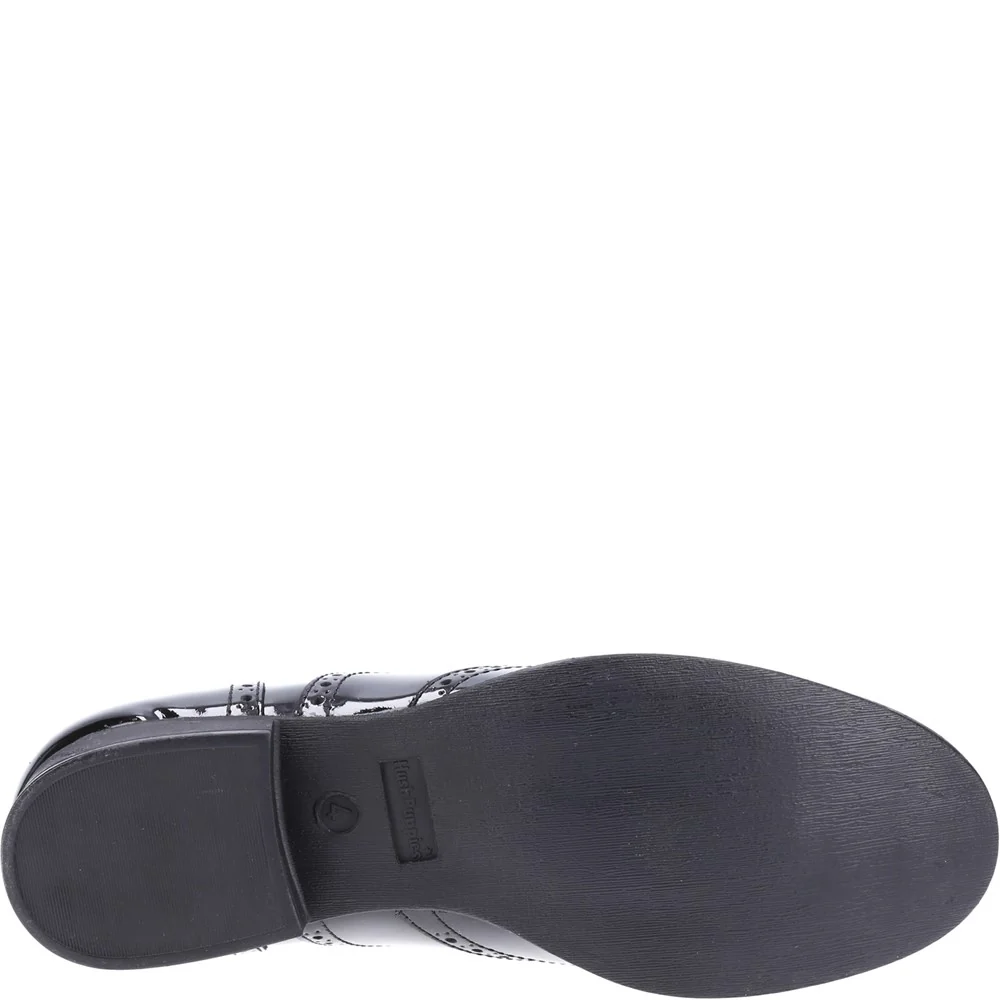 Hush Puppies Kada Patent Senior School Shoes - Image 3
