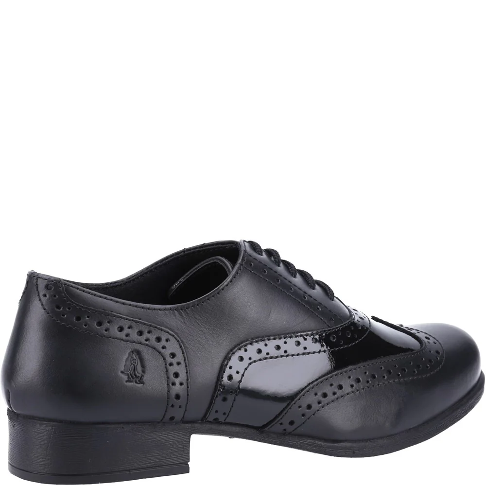 Hush Puppies Kada Brogue Senior School Shoes - Image 2