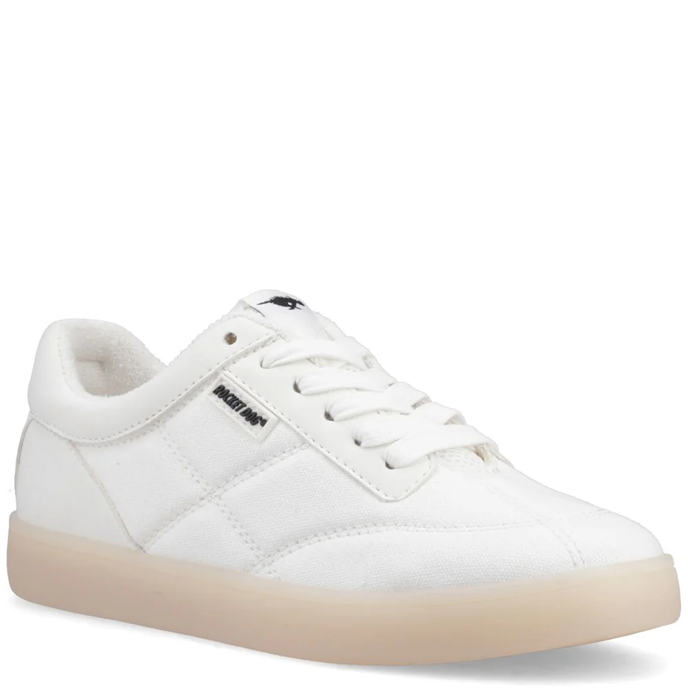 Rocket Dog Kitty Canvas PU Trainers