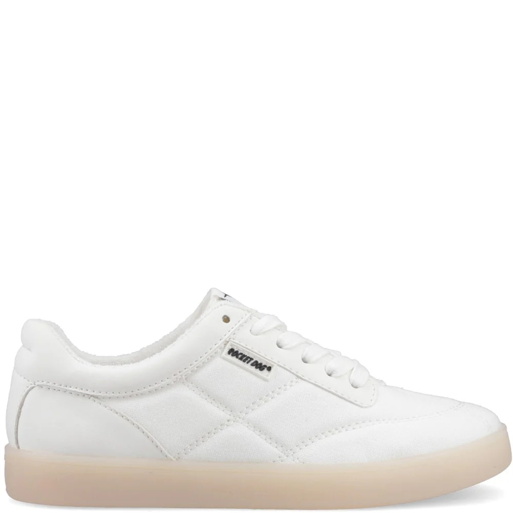 Rocket Dog Kitty Canvas PU Trainers - Image 5