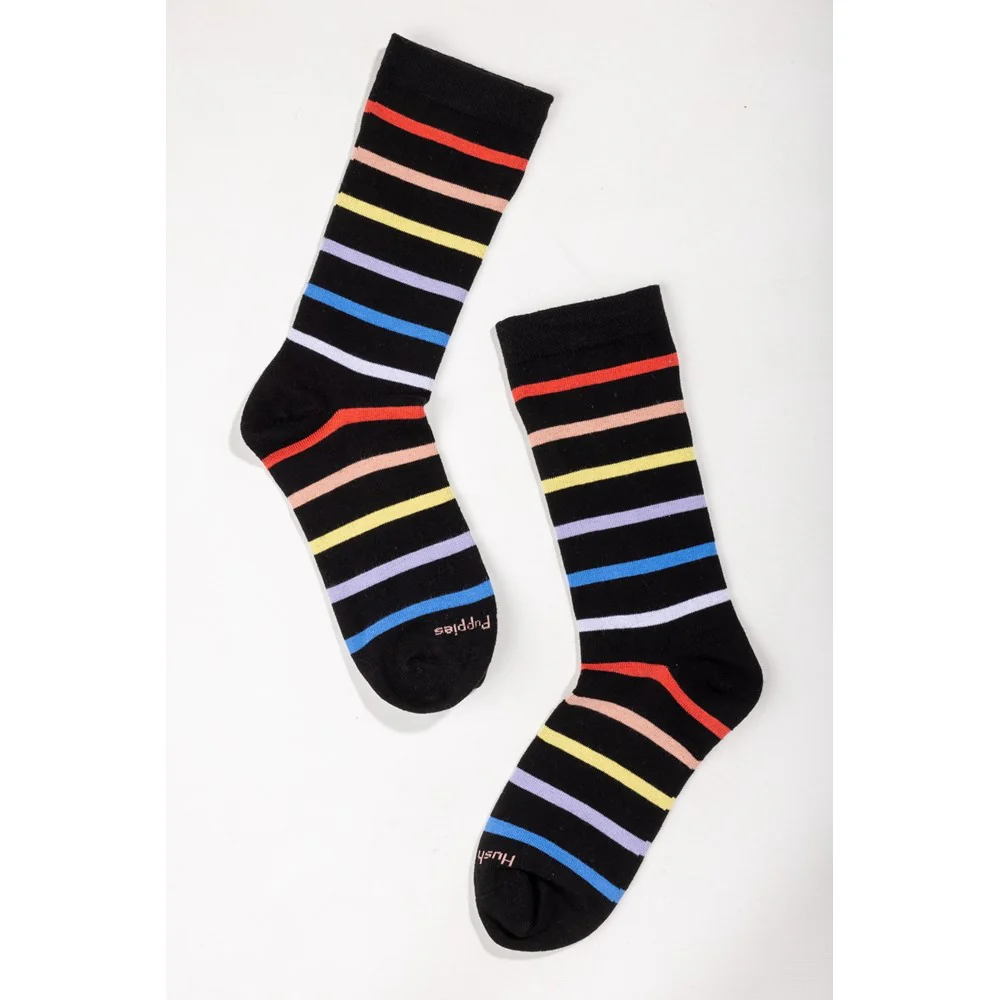 Hush Puppies Stripe 3 pack Socks - Image 4