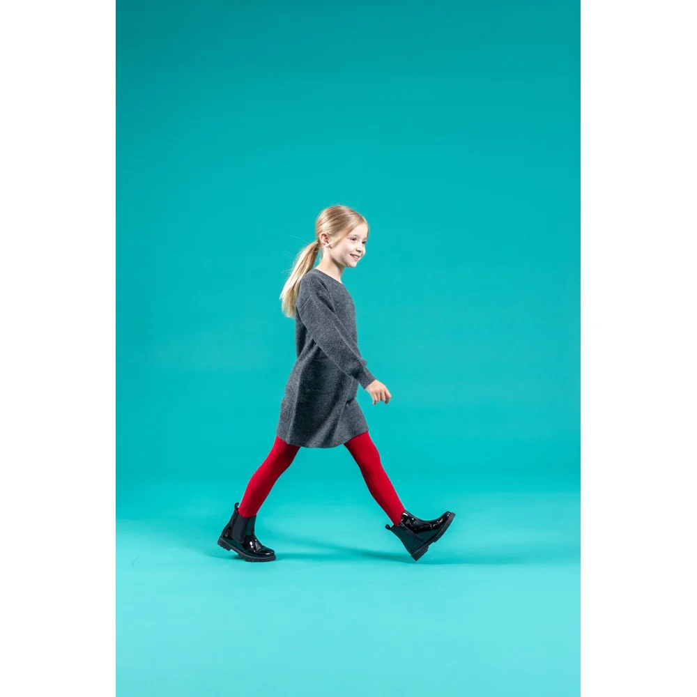 Hush Puppies Laura Patent Junior School Boots - Image 5