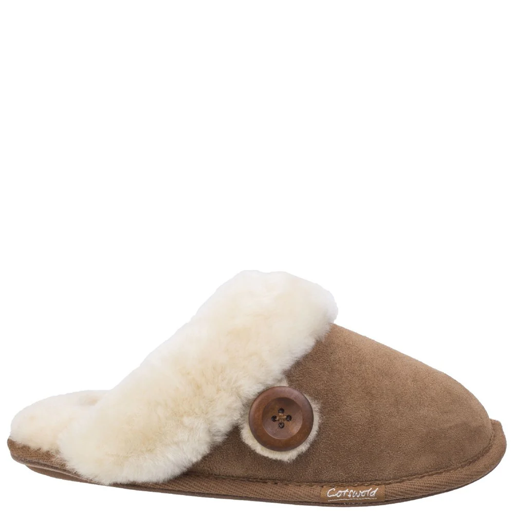 Cotswold Lechlade Sheepskin Mule Slipper - Image 4