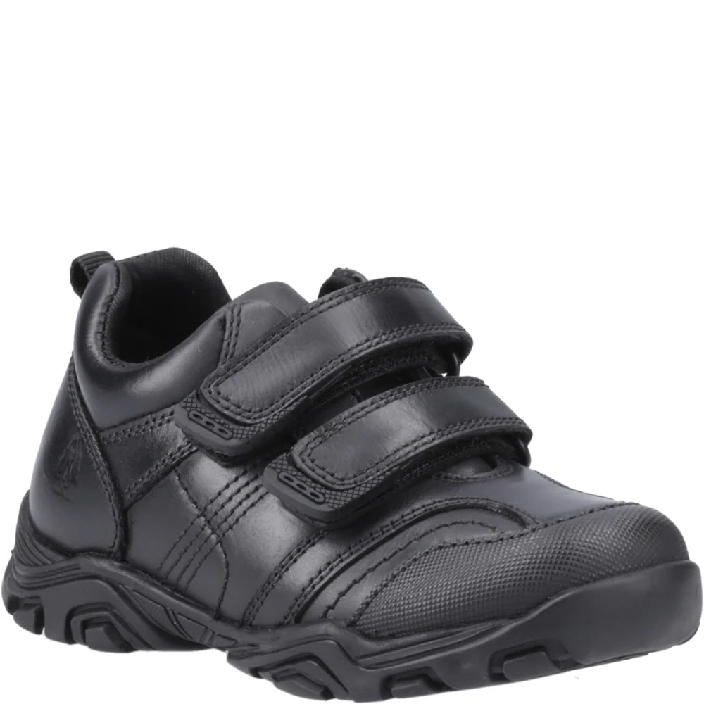 Hush Puppies Leroy Touch Fastening Infant School Shoes