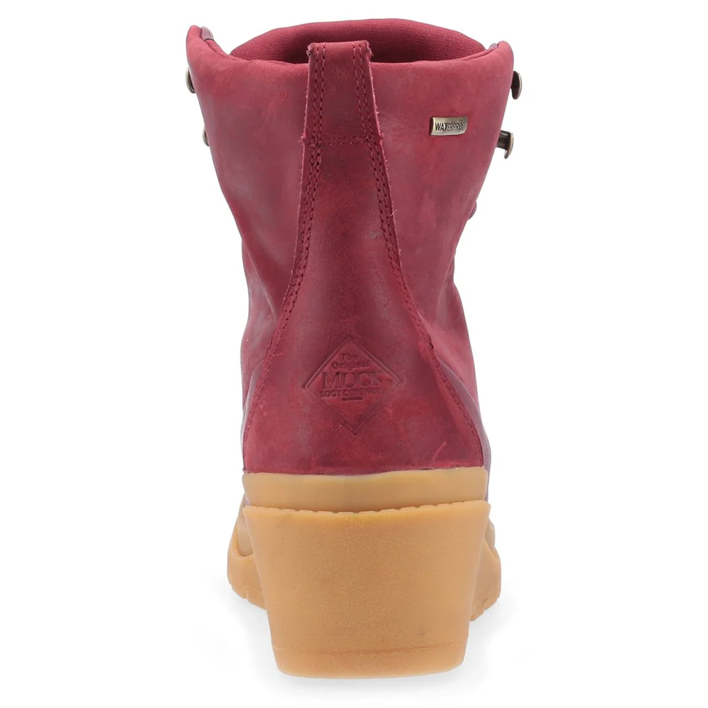 Muck Boots Liberty Leather Wedge Ankle Boots - Image 2