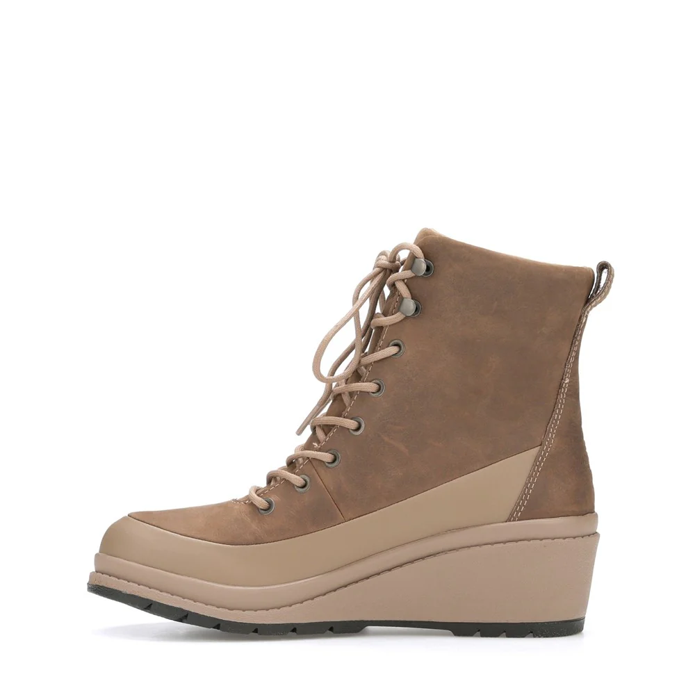Muck Boots Liberty Leather Wedge Ankle Boots - Image 10