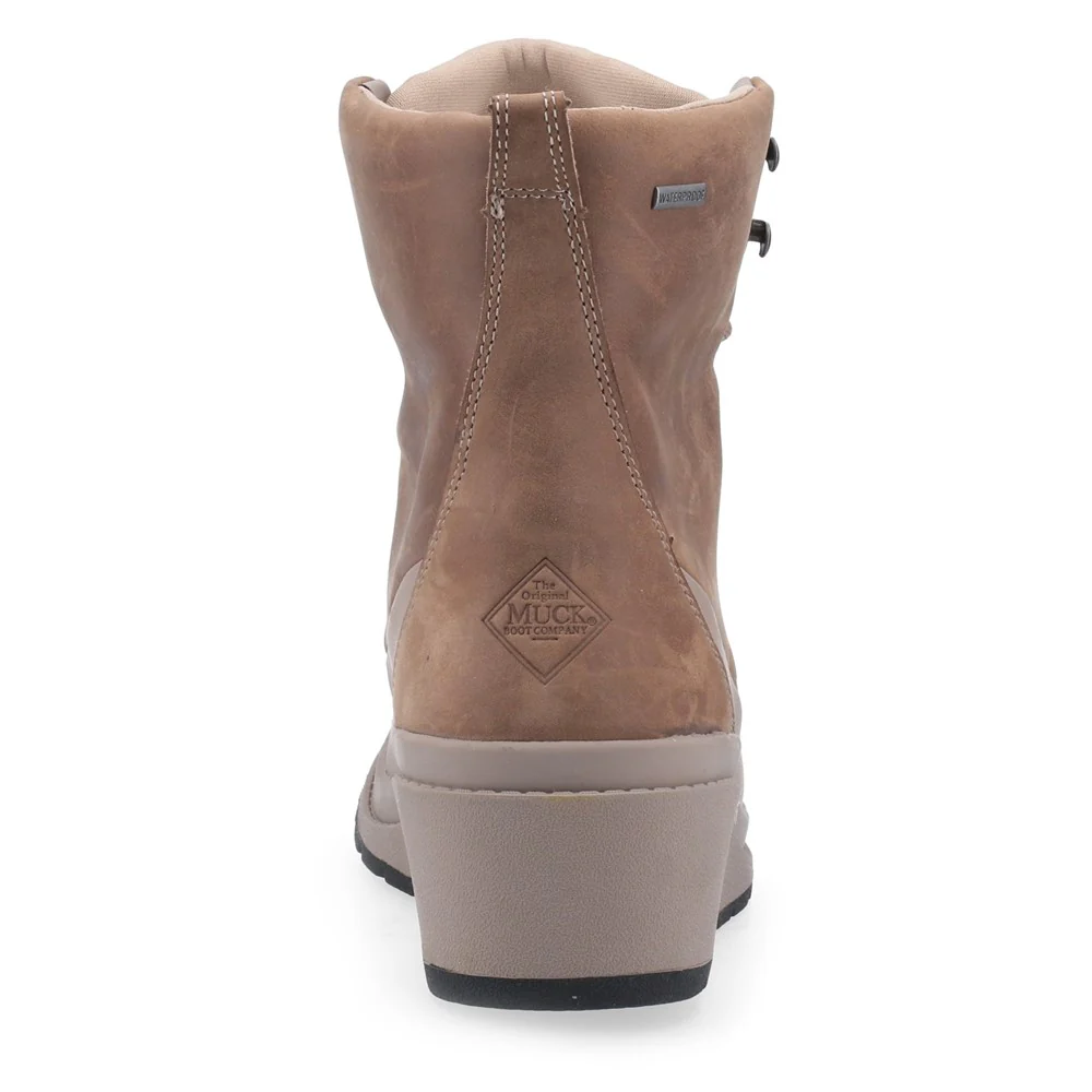 Muck Boots Liberty Leather Wedge Ankle Boots - Image 2