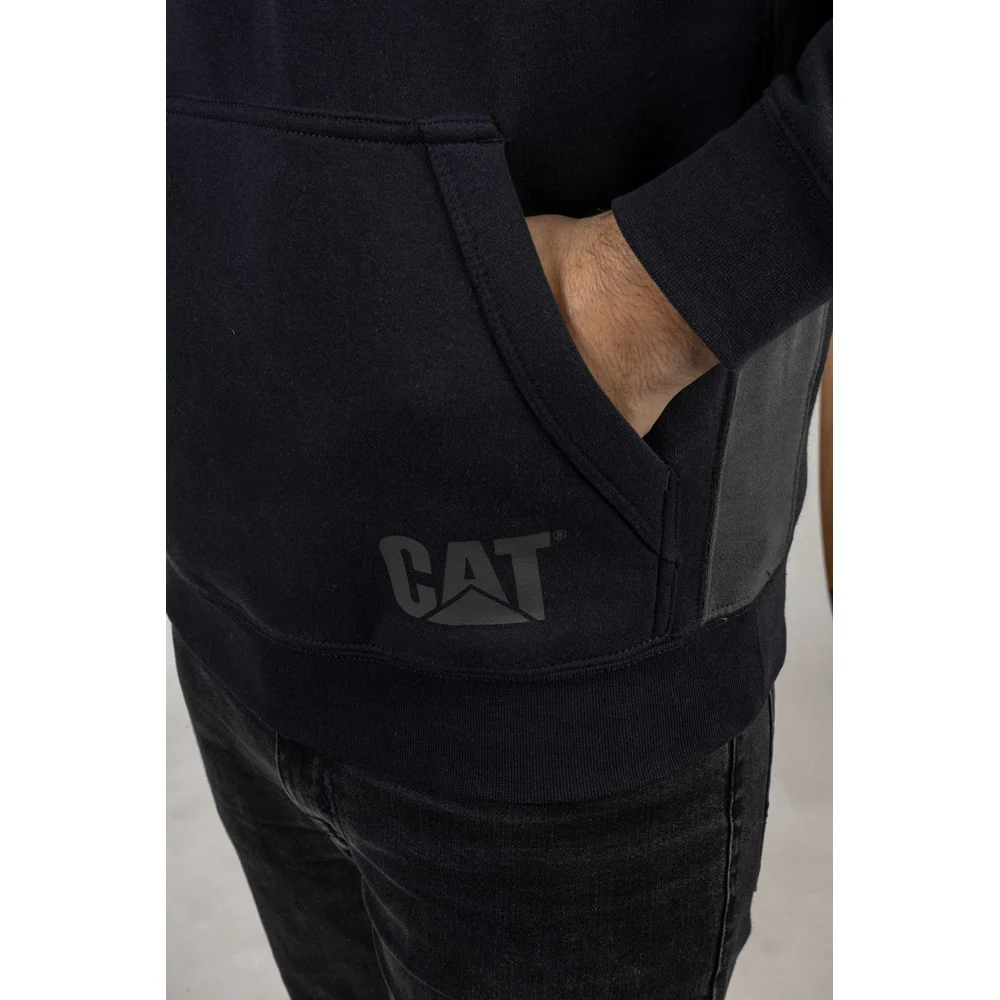 Caterpillar Logo Panel Hooded Sweatshirt - Image 7