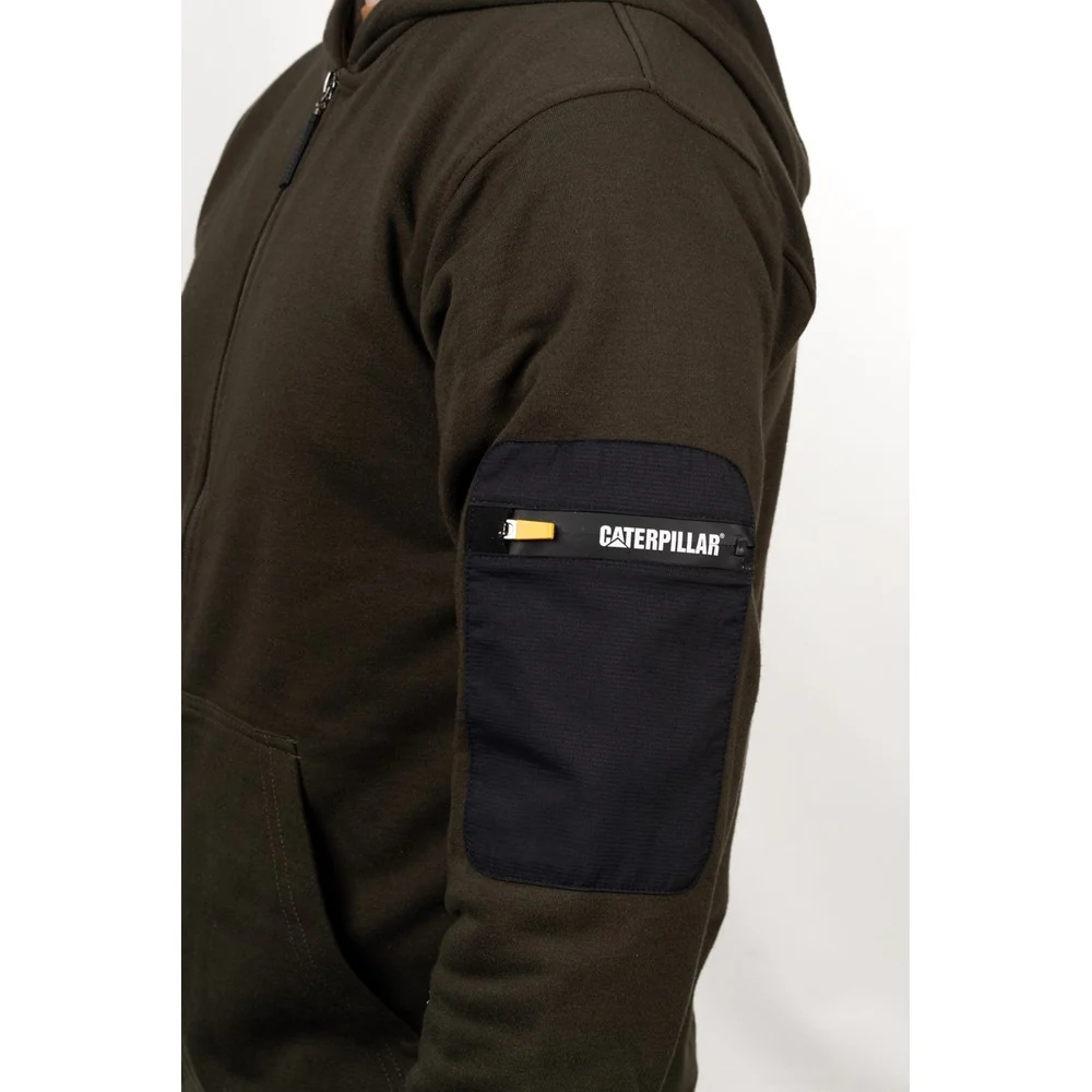 Caterpillar Loopback Full Zip Hoodie - Image 7