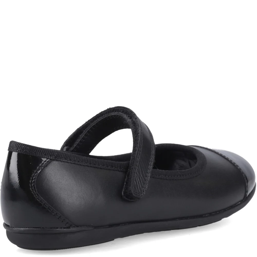 Hush Puppies Lottie Ballerina Junior School Shoes - Image 2