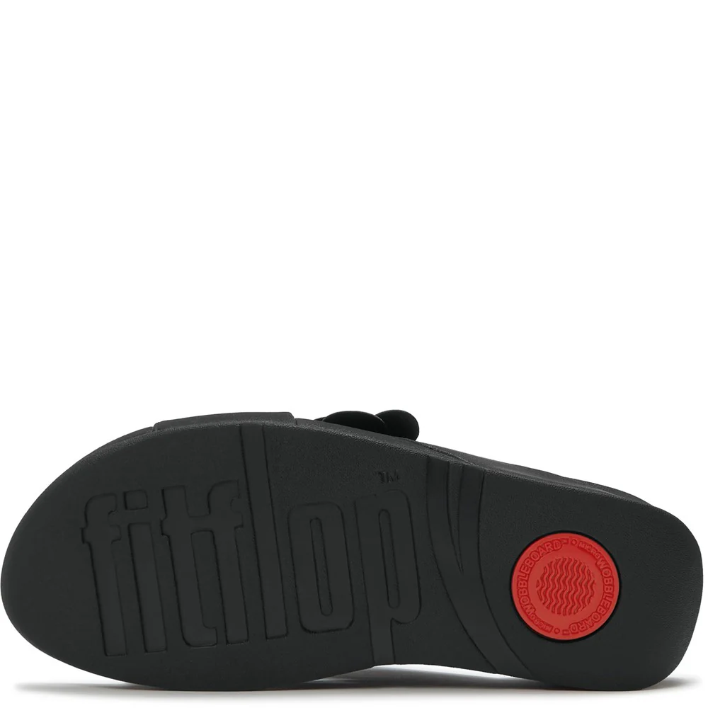 Fitflop Lulu Flower Cross Slides - Image 2