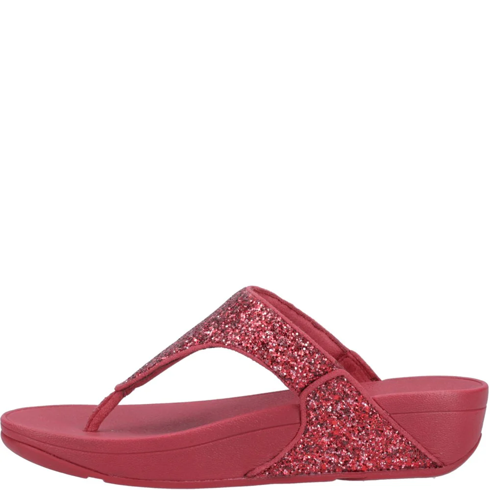 Fitflop Lulu Glitter Toe-Post Sandals - Image 5