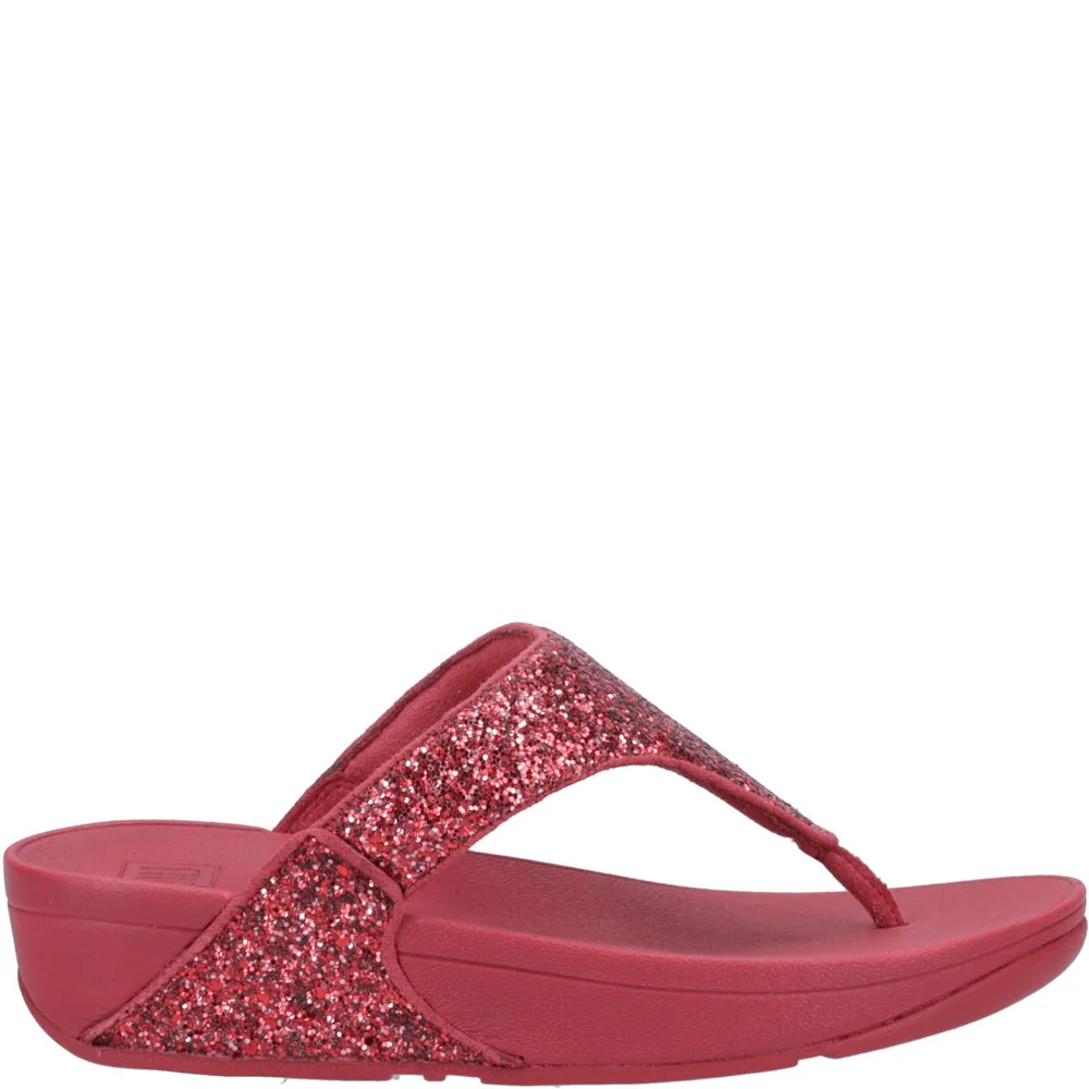 Fitflop Lulu Glitter Toe-Post Sandals - Image 6