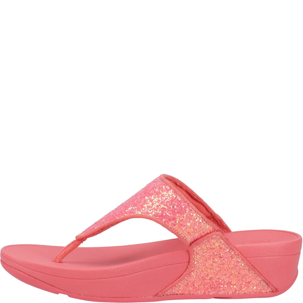 Fitflop Lulu Glitter Toe-Post Sandals - Image 4