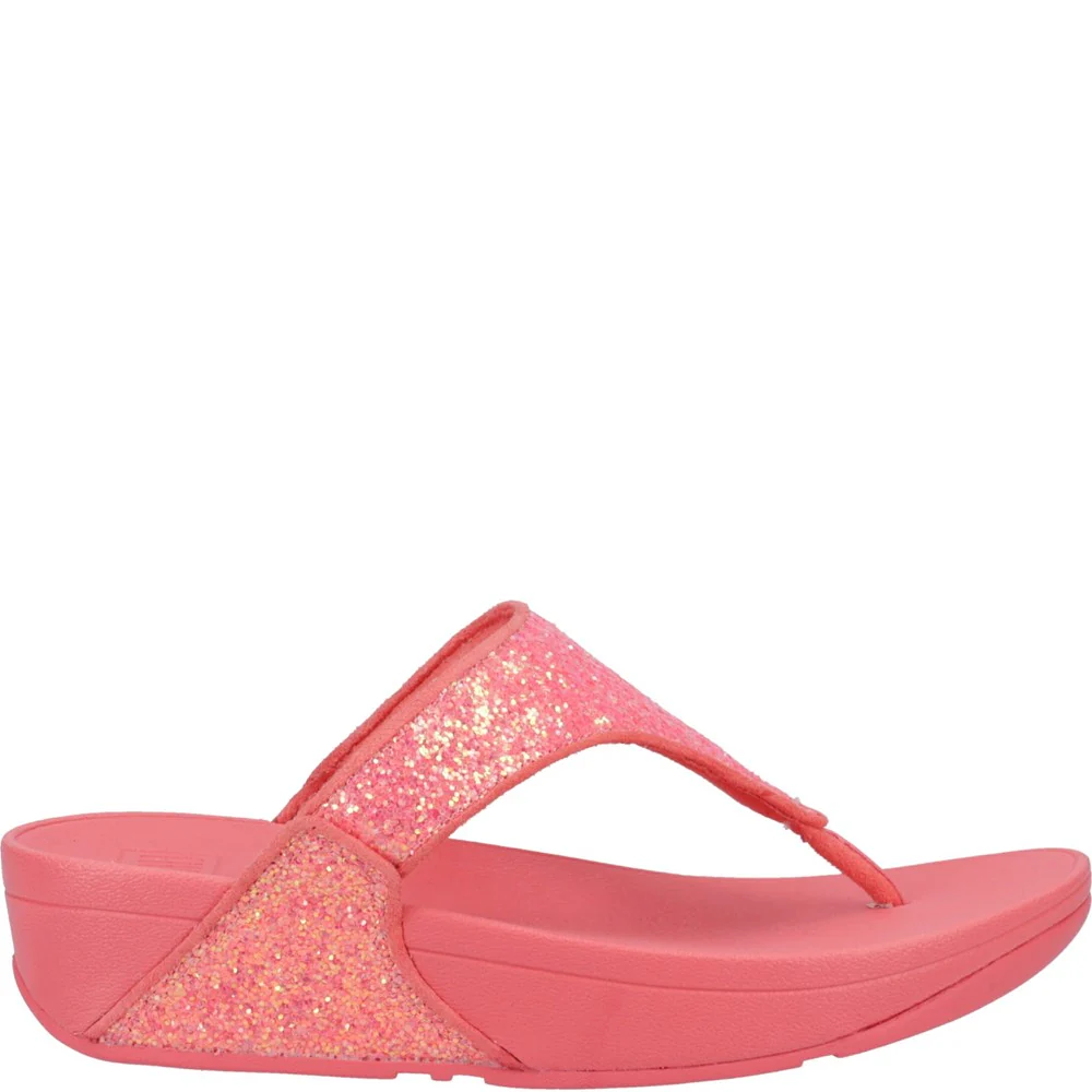 Fitflop Lulu Glitter Toe-Post Sandals - Image 5
