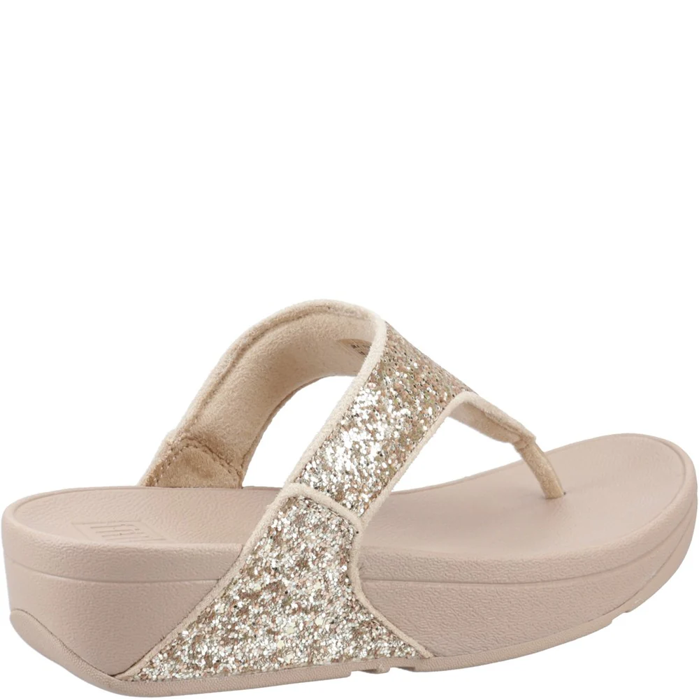 Fitflop Lulu Glitter Toe-Post Sandals - Image 2