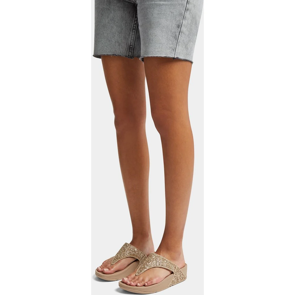 Fitflop Lulu Glitter Toe-Post Sandals - Image 6