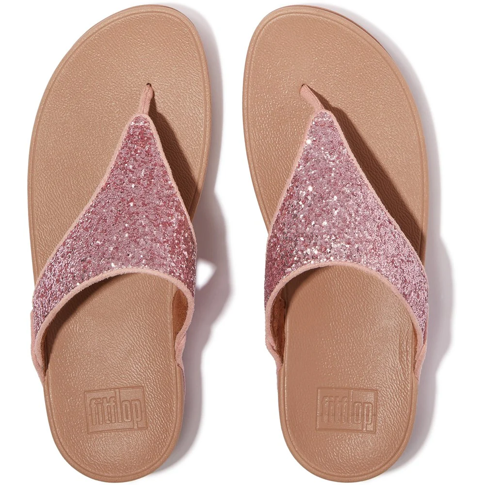 Fitflop Lulu Glitter Toe-Post Sandals - Image 2