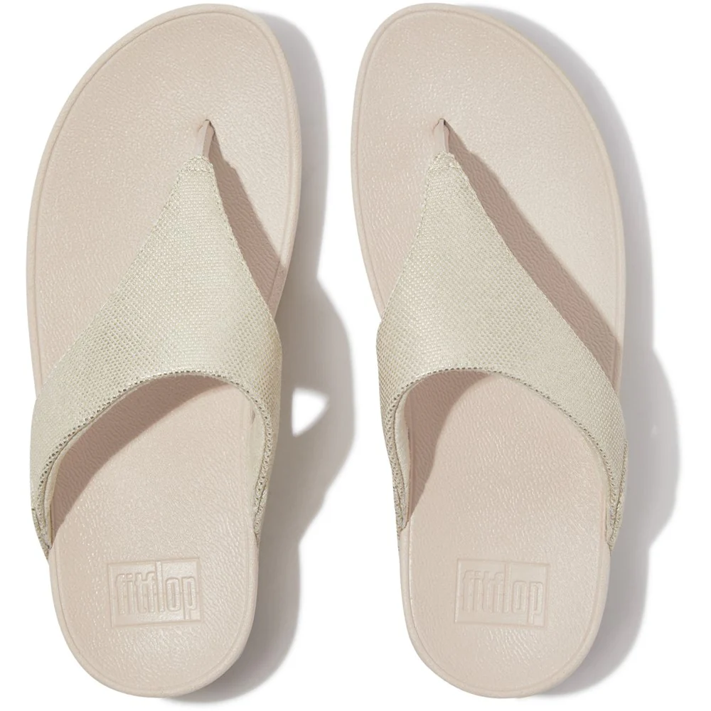 Fitflop Lulu Glitz Toe Post Sandals - Image 4