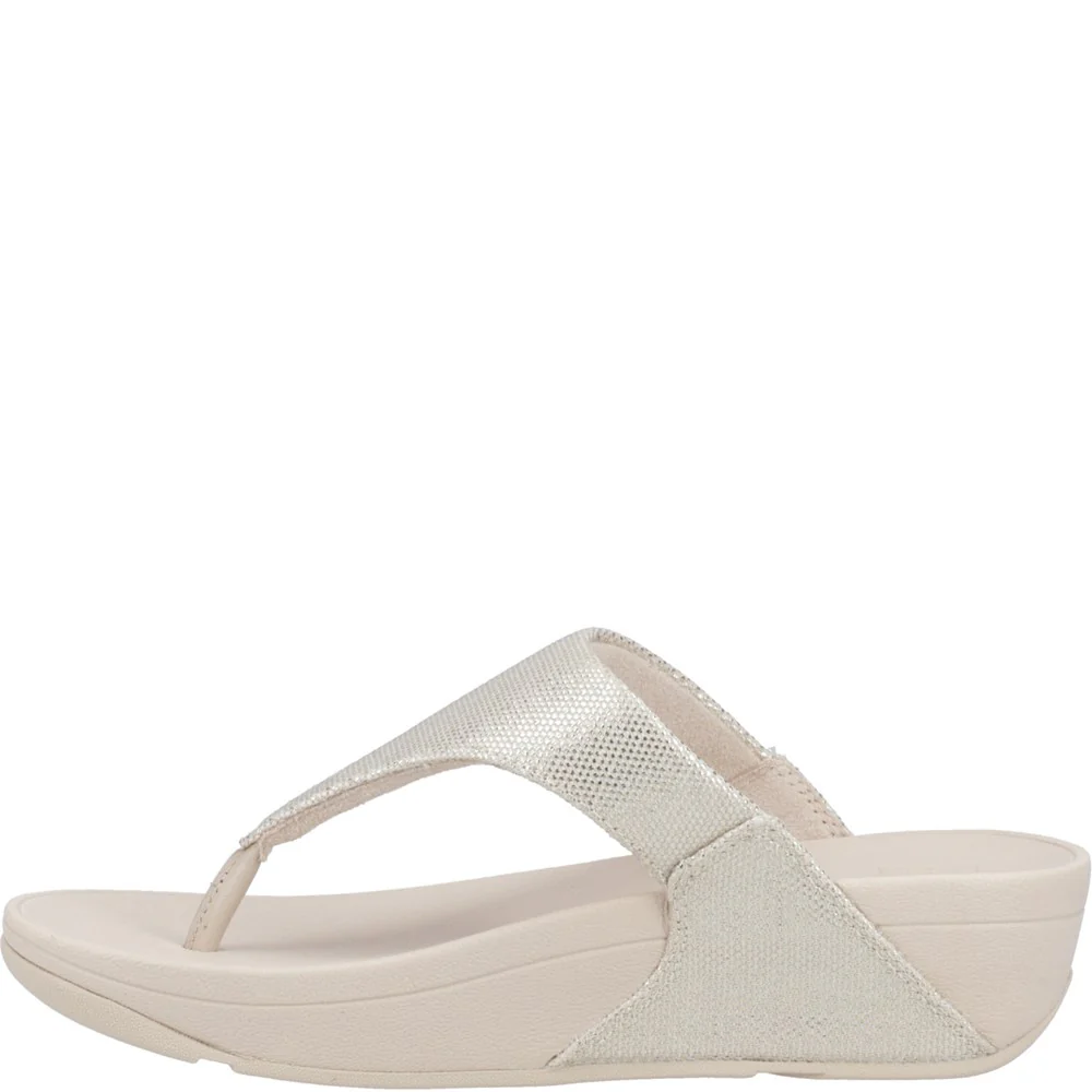 Fitflop Lulu Glitz Toe Post Sandals - Image 5