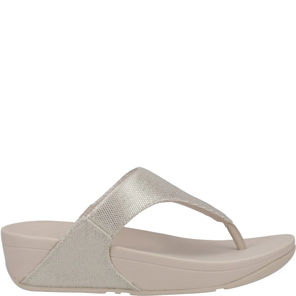 Fitflop Lulu Glitz Toe Post Sandals - Image 6
