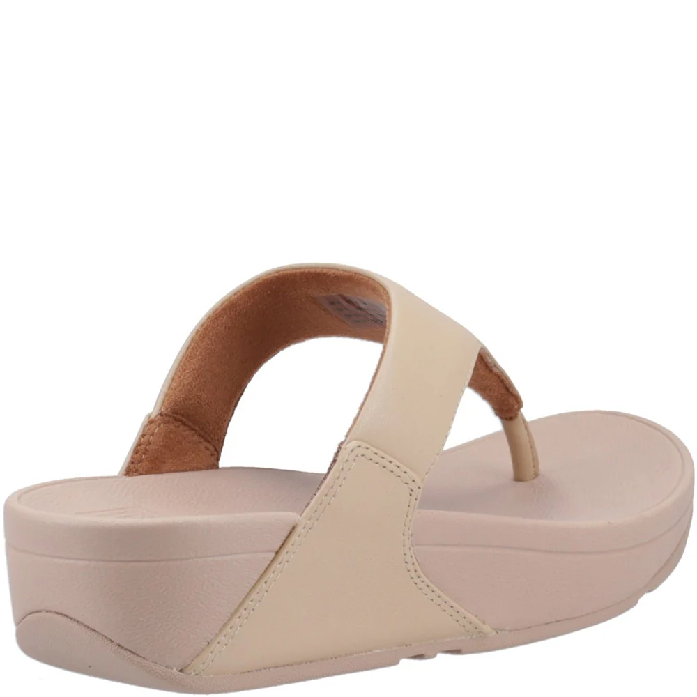 Fitflop Lulu Leather Toe-Post Sandals - Image 2