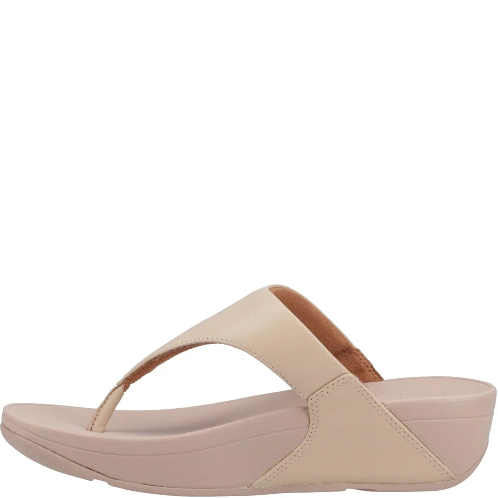 Fitflop Lulu Leather Toe-Post Sandals - Image 4
