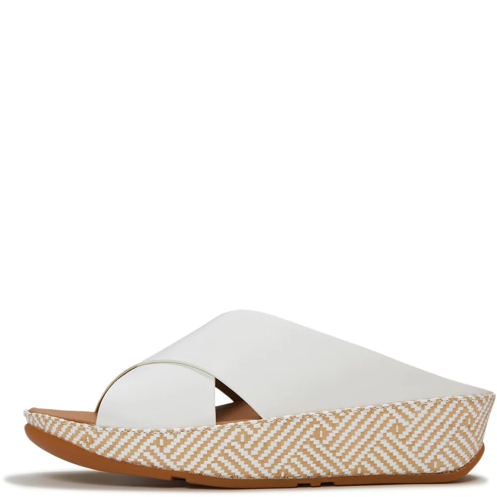 Fitflop Lulu Lux Graphic-Weave Slides - Image 4