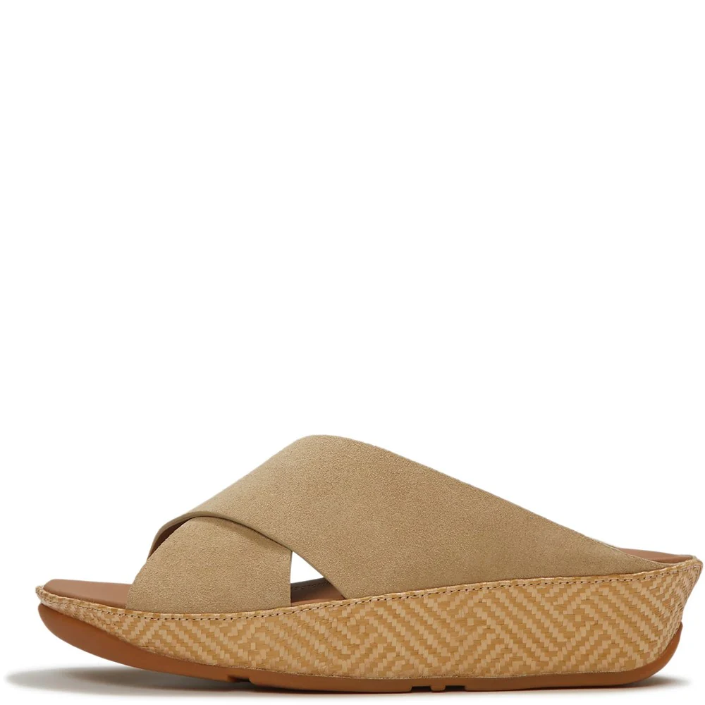 Fitflop Lulu Lux Graphic-Weave Slides - Image 4