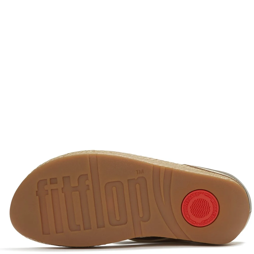 Fitflop Lulu Lux Graphic-Weave Toe-Post Sandals - Image 2