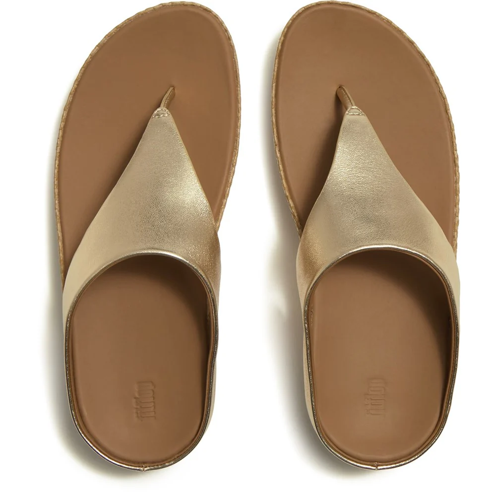 Fitflop Lulu Lux Graphic-Weave Toe-Post Sandals - Image 3