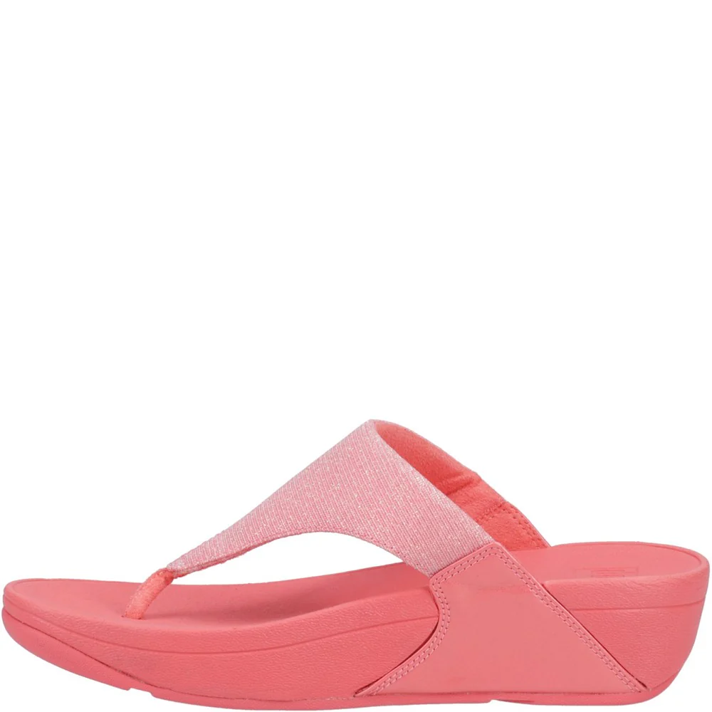 Fitflop Lulu Shimmerlux Toe Post Sandals - Image 5