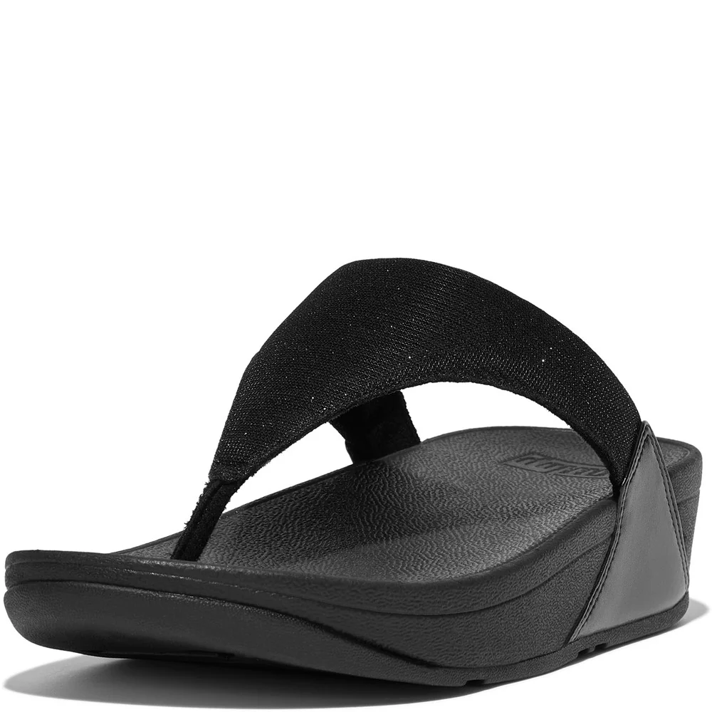 Fitflop Lulu Shimmerlux Toe Post Sandals - Image 6