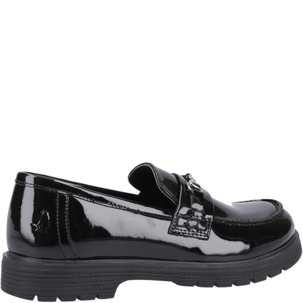 Hush Puppies Lydia Patent Senior School Shoes - Image 2