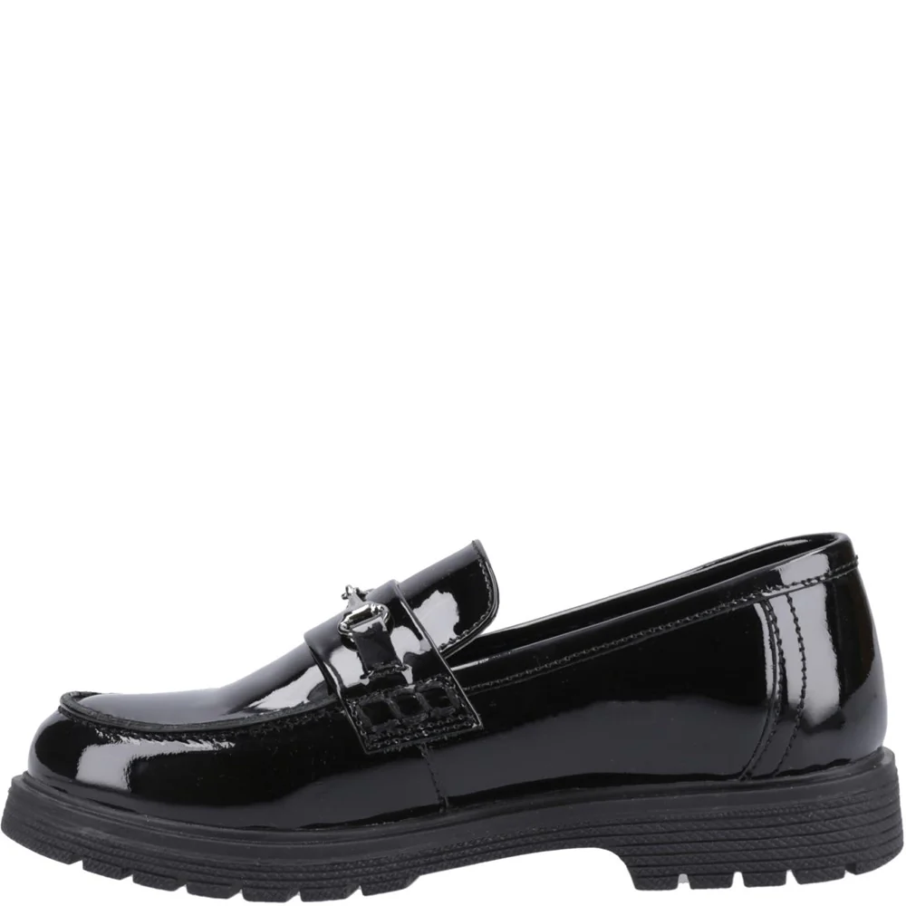 Hush Puppies Lydia Patent Senior School Shoes - Image 4