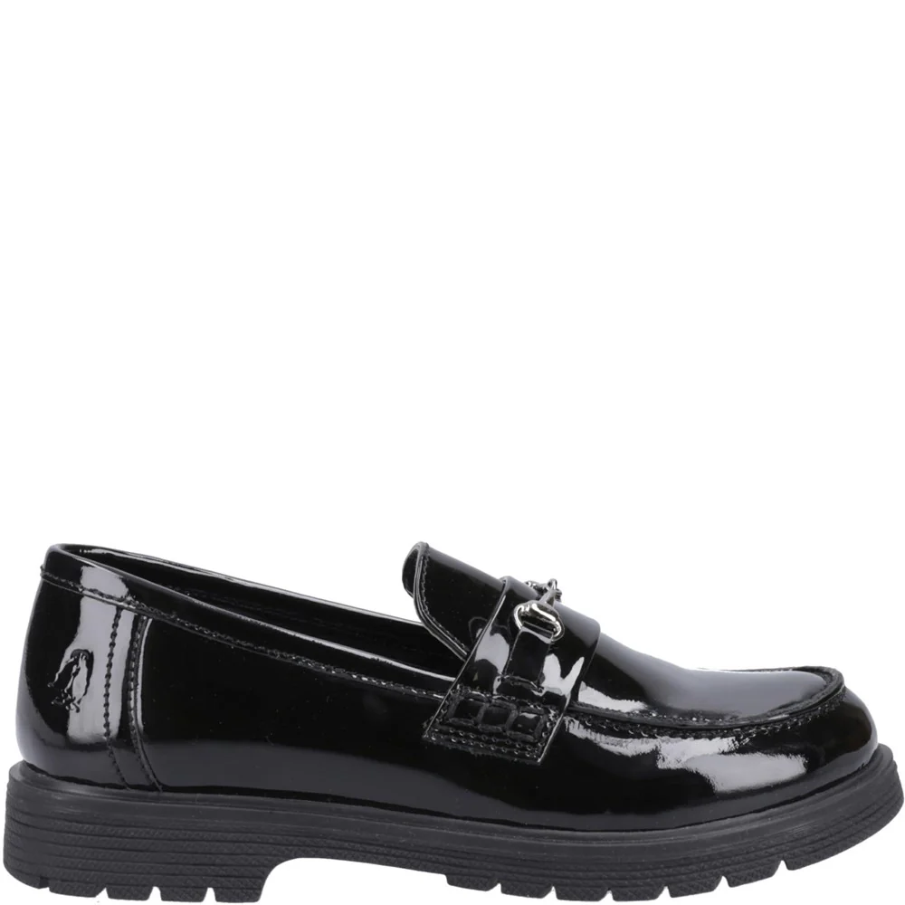 Hush Puppies Lydia Patent Senior School Shoes - Image 5