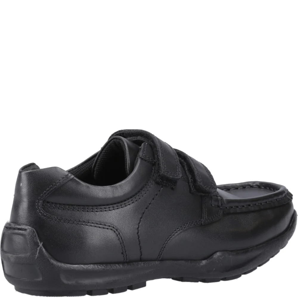 Hush Puppies Maddox Touch Fastening Senior School Shoes - Image 2