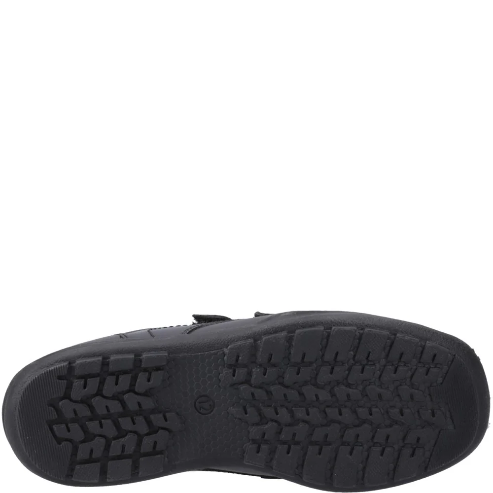 Hush Puppies Maddox Touch Fastening Senior School Shoes - Image 3
