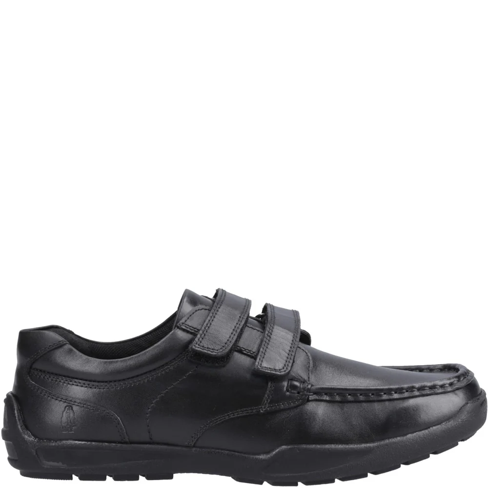 Hush Puppies Maddox Touch Fastening Senior School Shoes - Image 5
