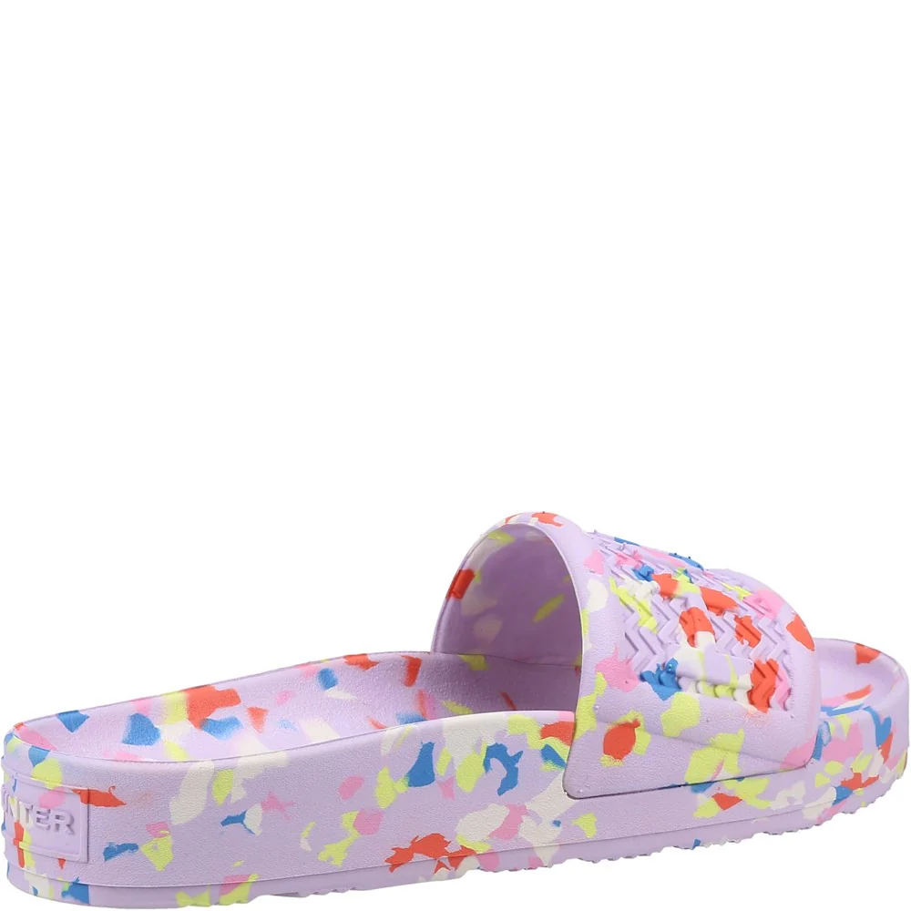 Hunter Marble Lightweight Moulded Slides - Image 2