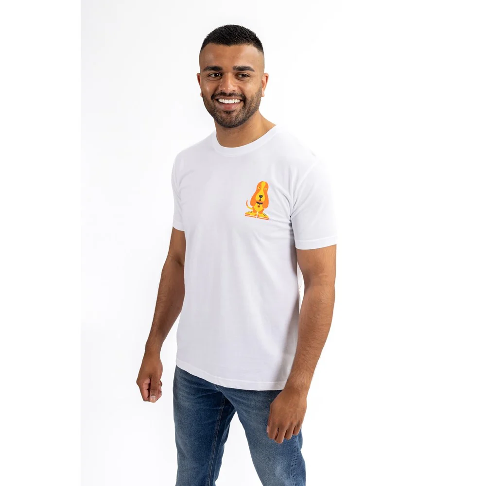 Hush Puppies Mens Modern Basset Tee - Image 3