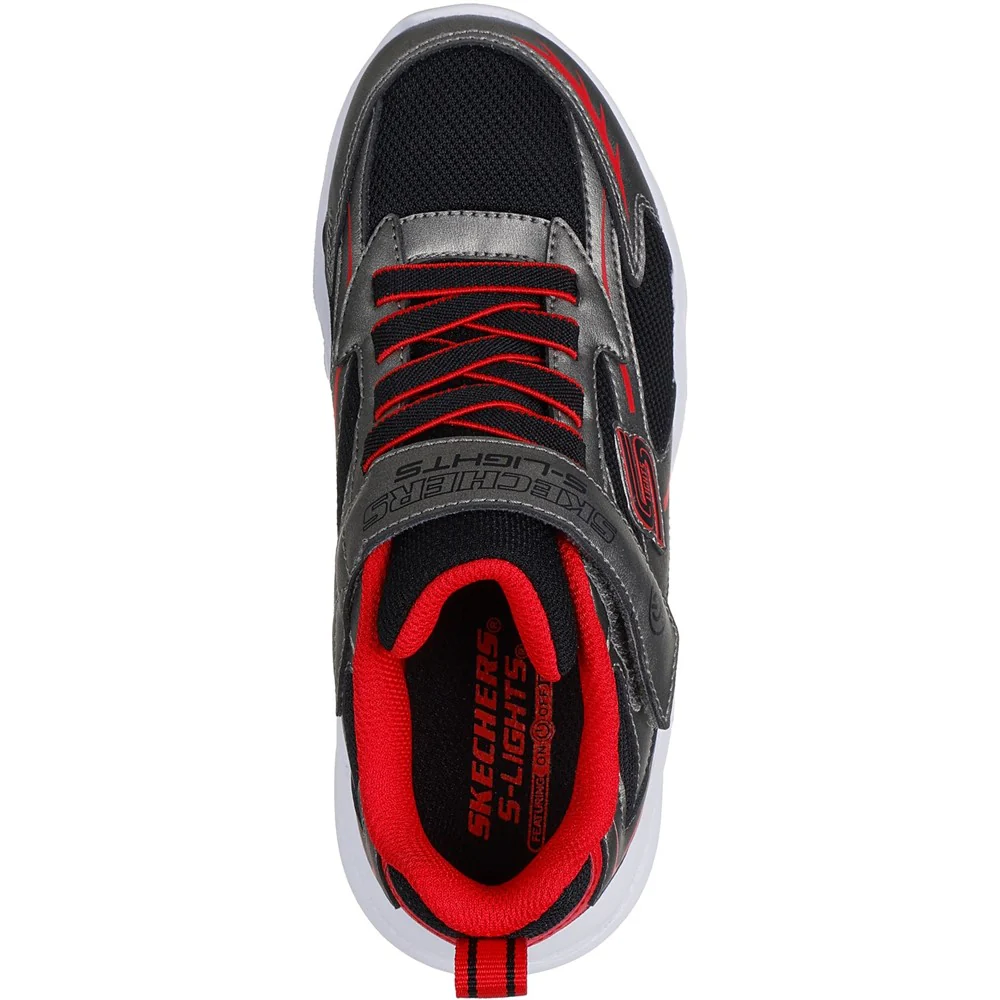 Skechers Meteor-Lights Glow-Strider Trainer - Image 3