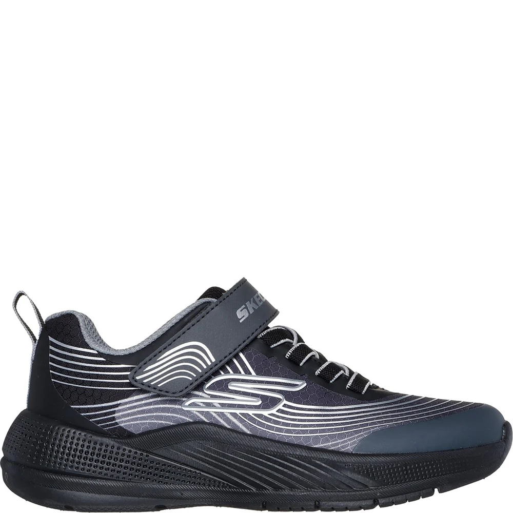 Skechers Kids Microspec Advance Trainers - Image 5