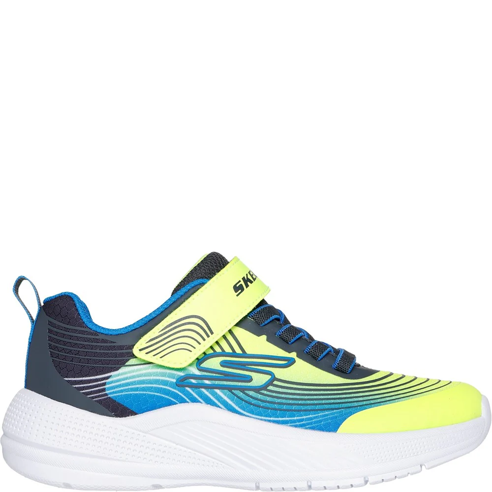 Skechers Kids Microspec Advance Trainers - Image 5
