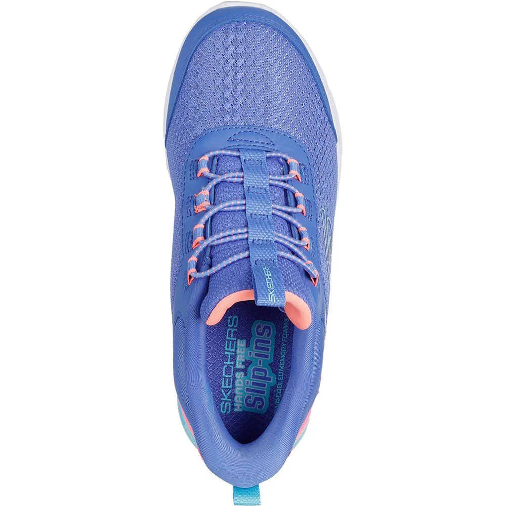 Skechers Microspec Max Colour Trifecta Trainer - Image 3