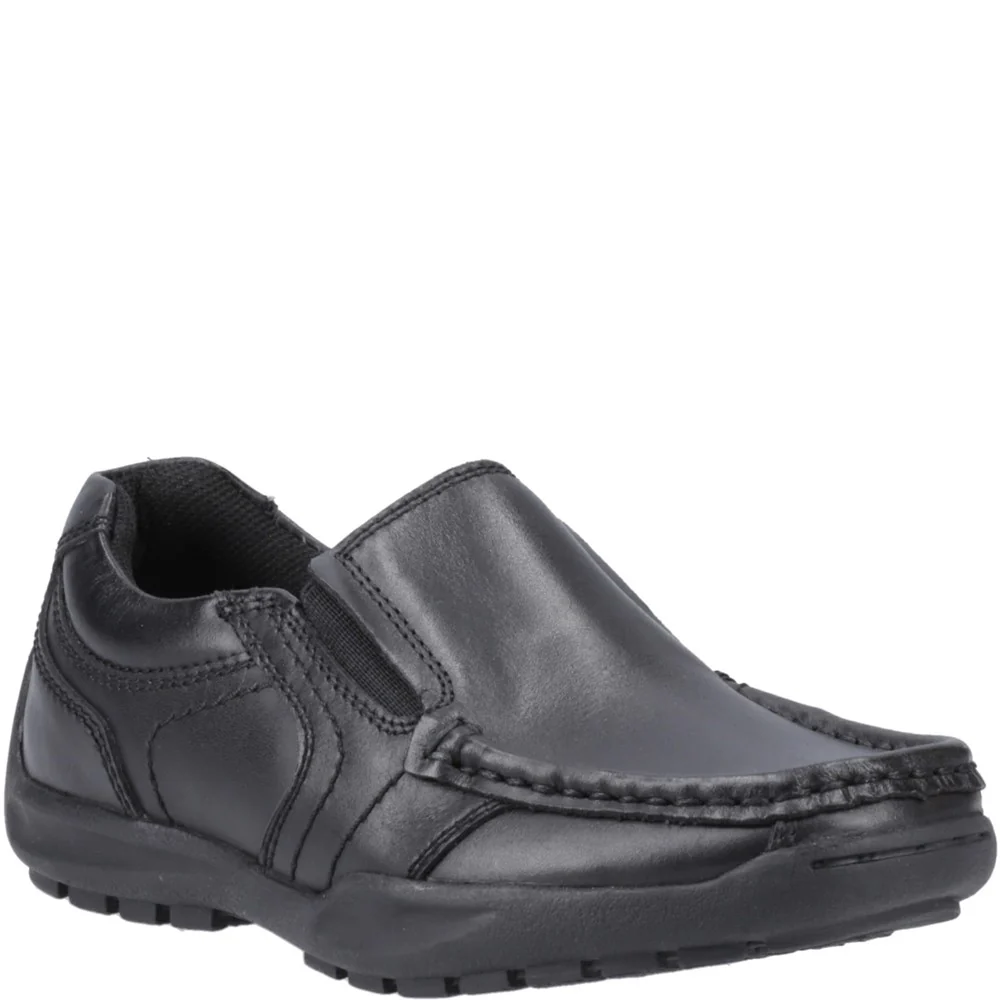 Hush Puppies Morgan Slip On Junior School Shoes