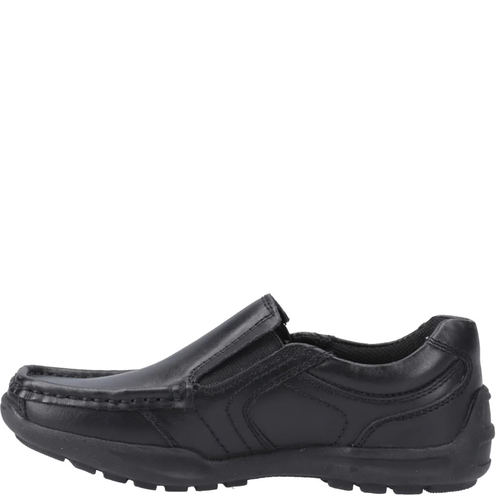 Hush Puppies Morgan Slip On Senior School Shoes - Image 4