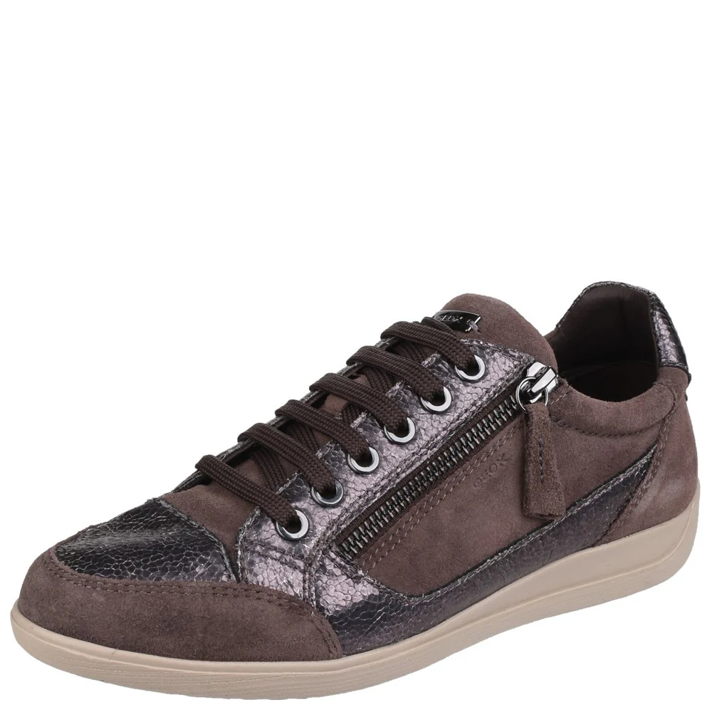 Geox Myria Zip Up Trainer - Image 6